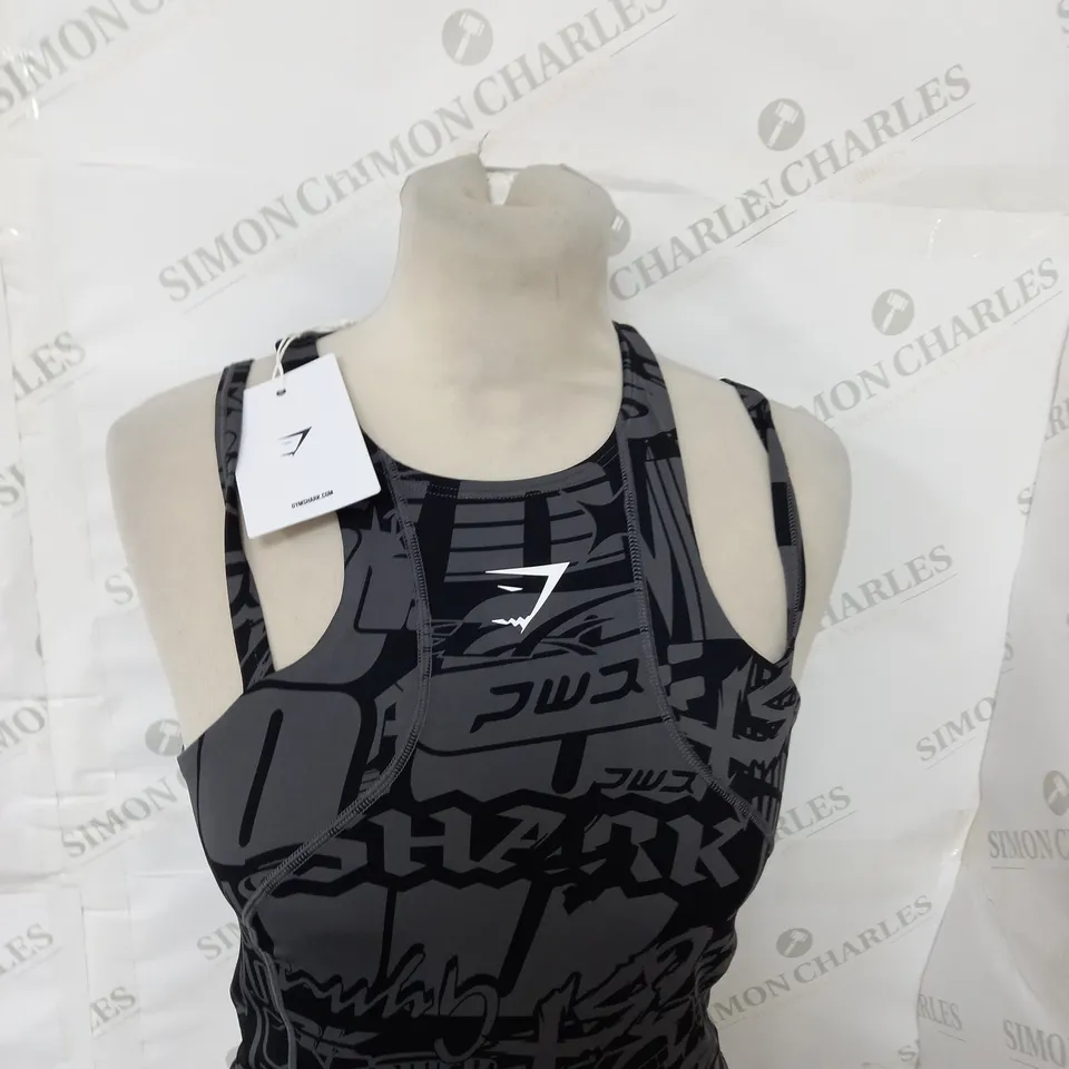 GYMSHARK POWER MIDI TANK SIZE S