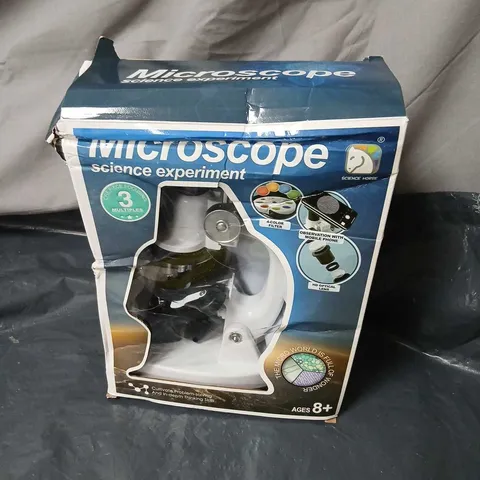 MICROSCOPE SCIENCE EXPERIMENT KIT – AGES 8+ (BOXED)