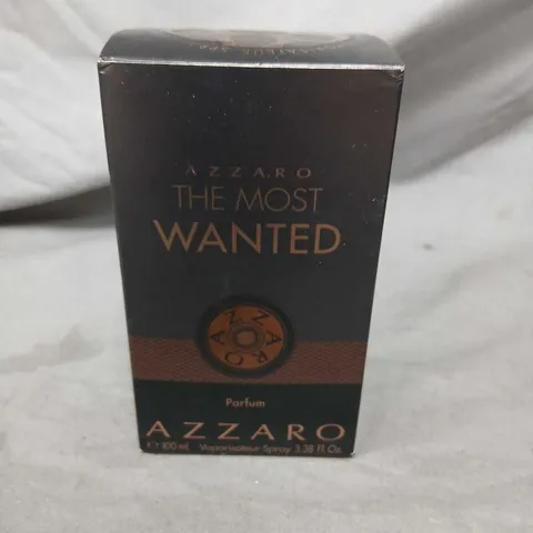 BOXED AZZARO THE MOST WANTED 100ML VAPORISATEUR