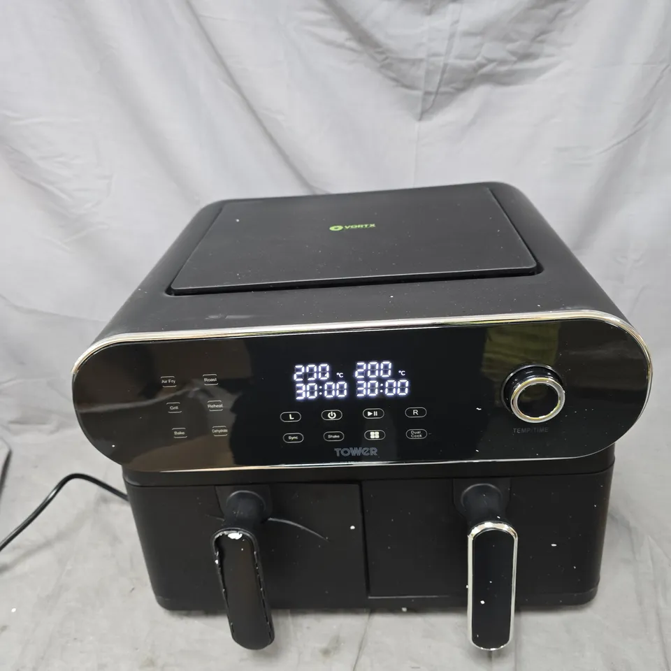 TOWER VORTEX AIR FRYER OVEN – BLACK 