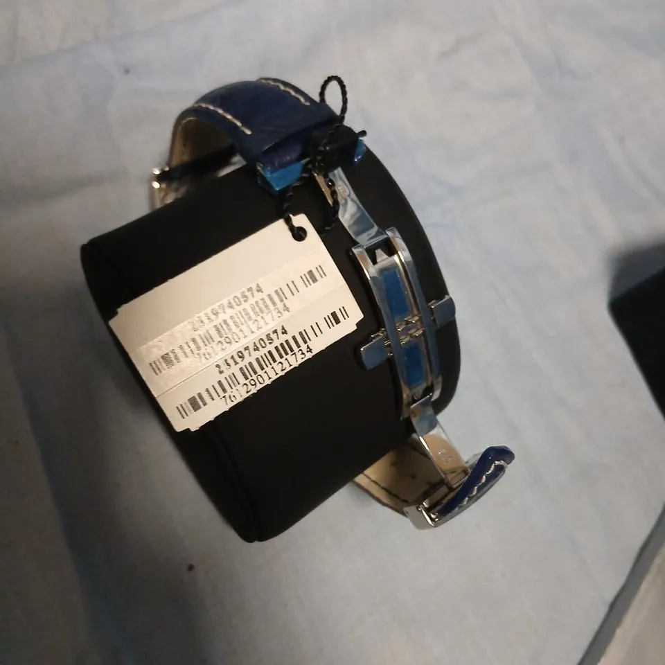 BREIL CHRONO MULTIFUZIONE UL10 WRISTWATCH – BLUE LEATHER STRAP, BOXED