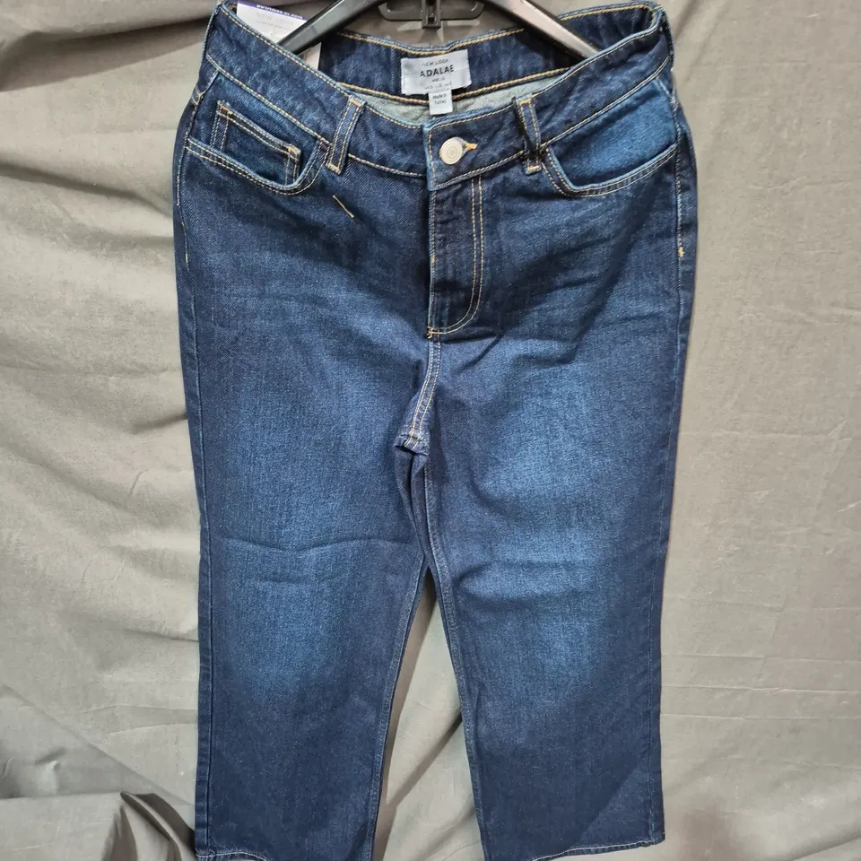 ADALAE DENIM JEANS – WOMEN'S BLUE, MADE IN TURKEY SIZE 10 UK