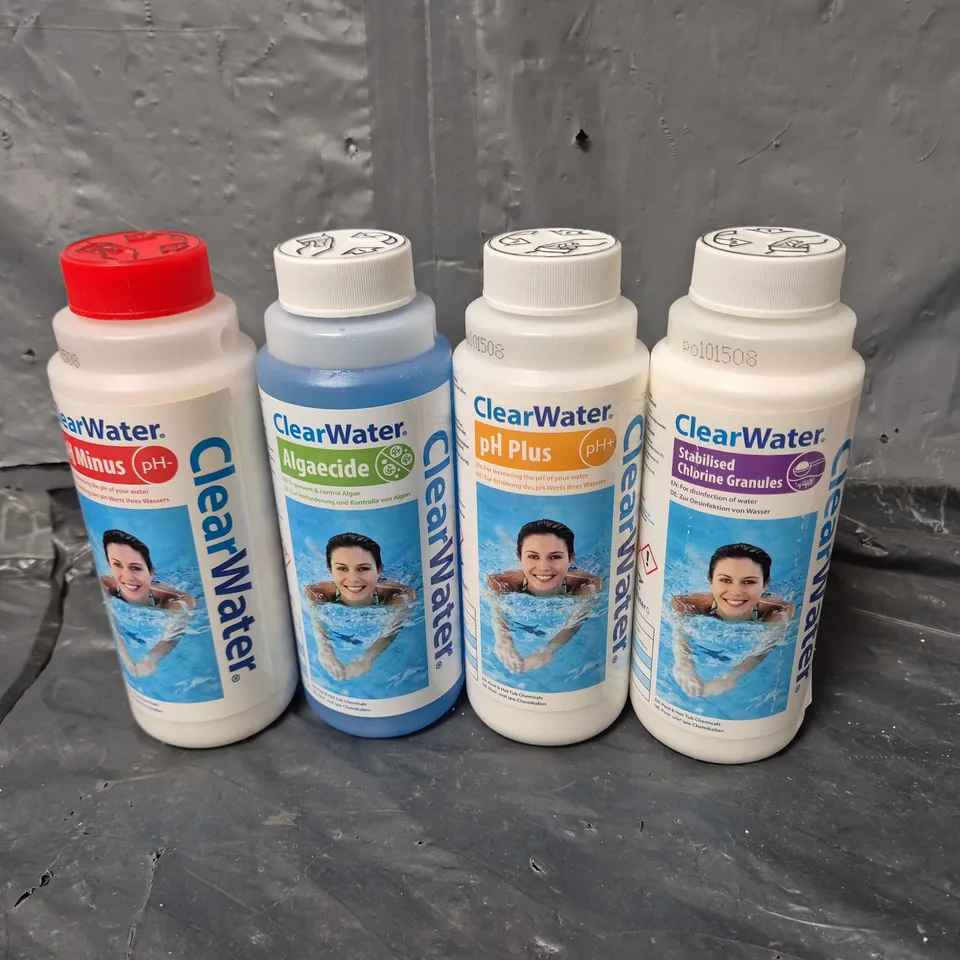 BOXED CLEAR WATER POOL STARTER KIT - COLLECTION ONLY