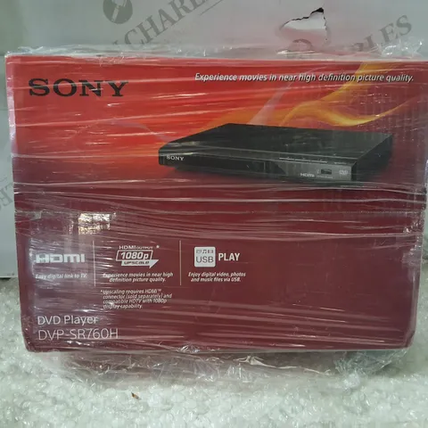 BOXED SONY DVD PLAYER DVP-SR760H