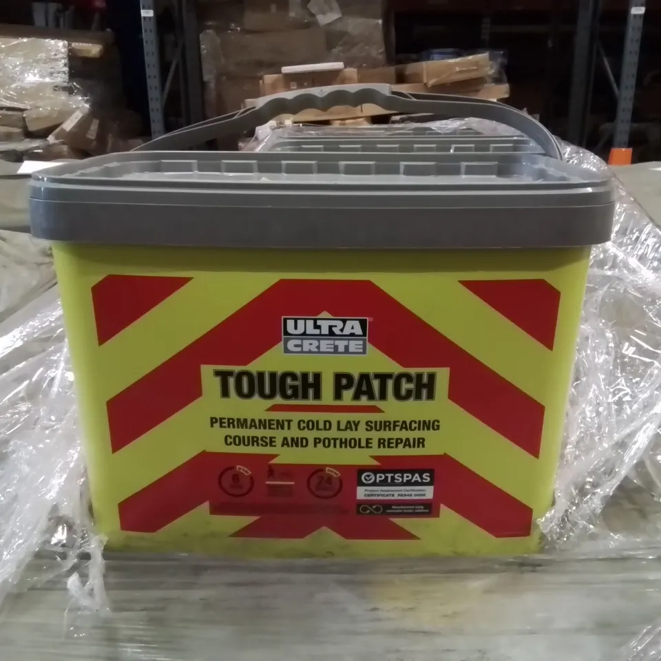 PALLET OF ULTRACRETE TOUGH PATCH POTHOLES REPAIR APPROXIMATELY 26CASES //EXPIRY DATE 18.05.25 26KG PER CASE
