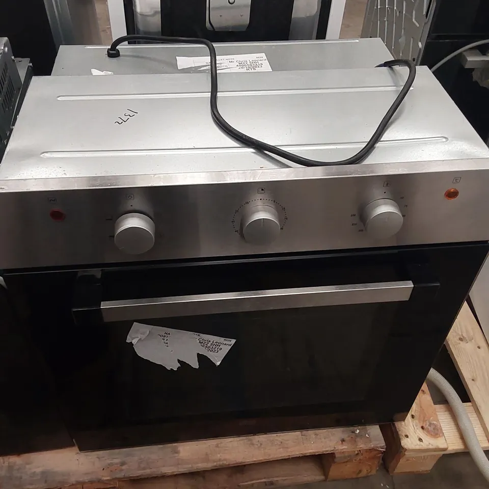 COOKE&LEWIS BLACK/SILVER INTEGRATED COOKER 