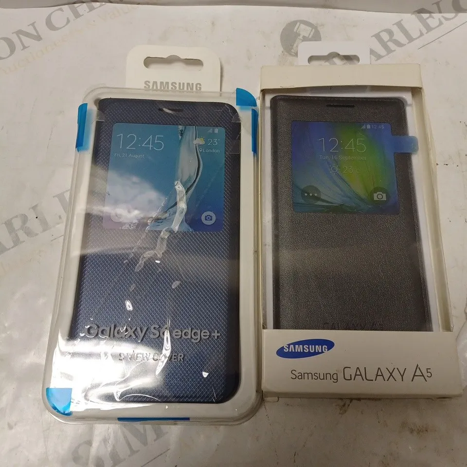 APPROXIMATELY 120 SAMSUNG PHONE CASES FOR GALAXY S6 EDGE +, GALAXY A5, ETC