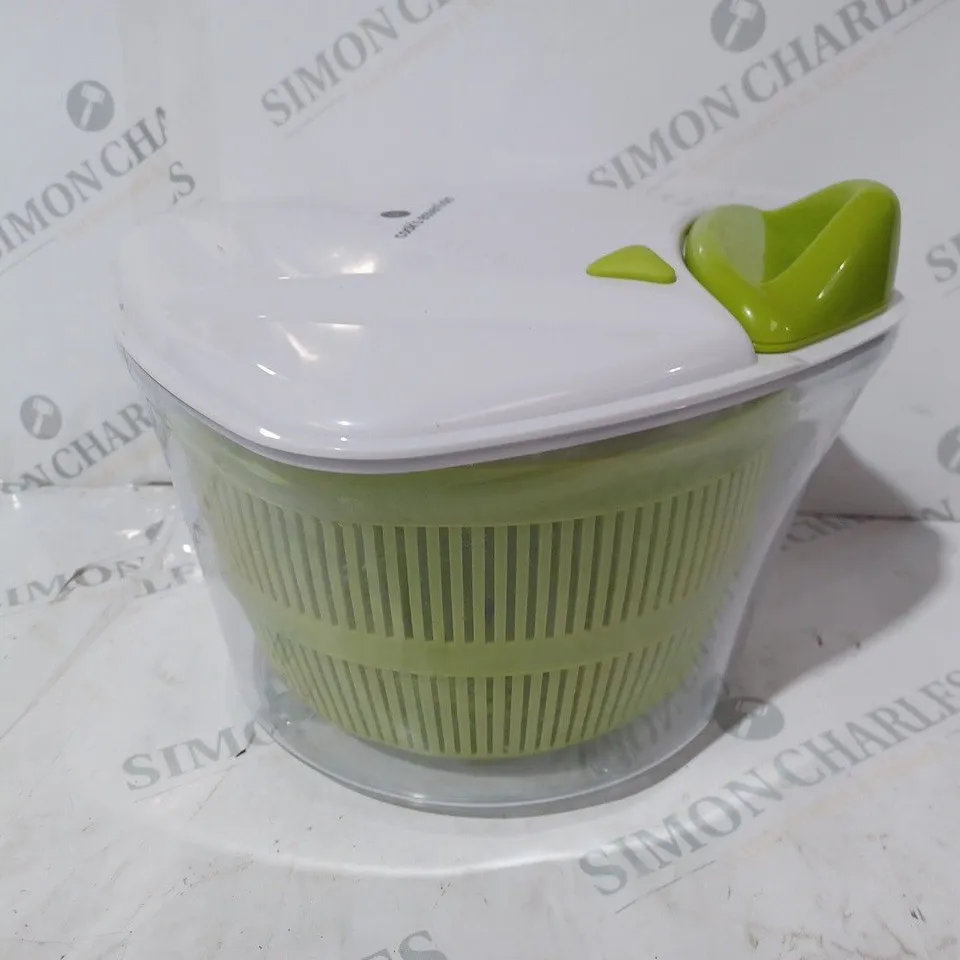 COOK'S ESSENTIALS PULL CORD SALAD SPINNER