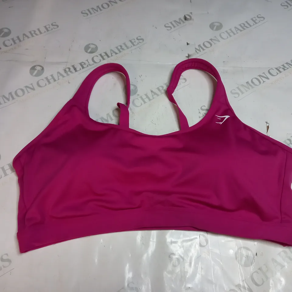 GYMSHARK SPORTS BRA SIZE XL