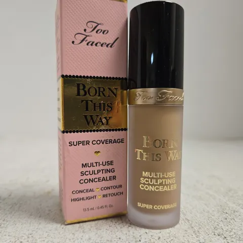 BOXED TOO FACED BORN THIS WAY SCULPTING CONCEALER - NATURAL BEIGE