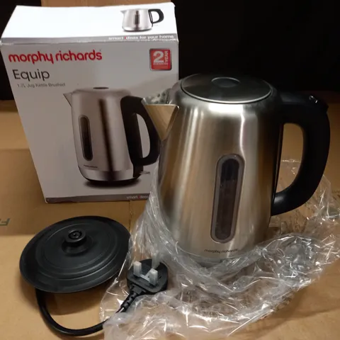 BOXED MORPHY RICHARDS EQUIP 1.7L JUG KETTLE
