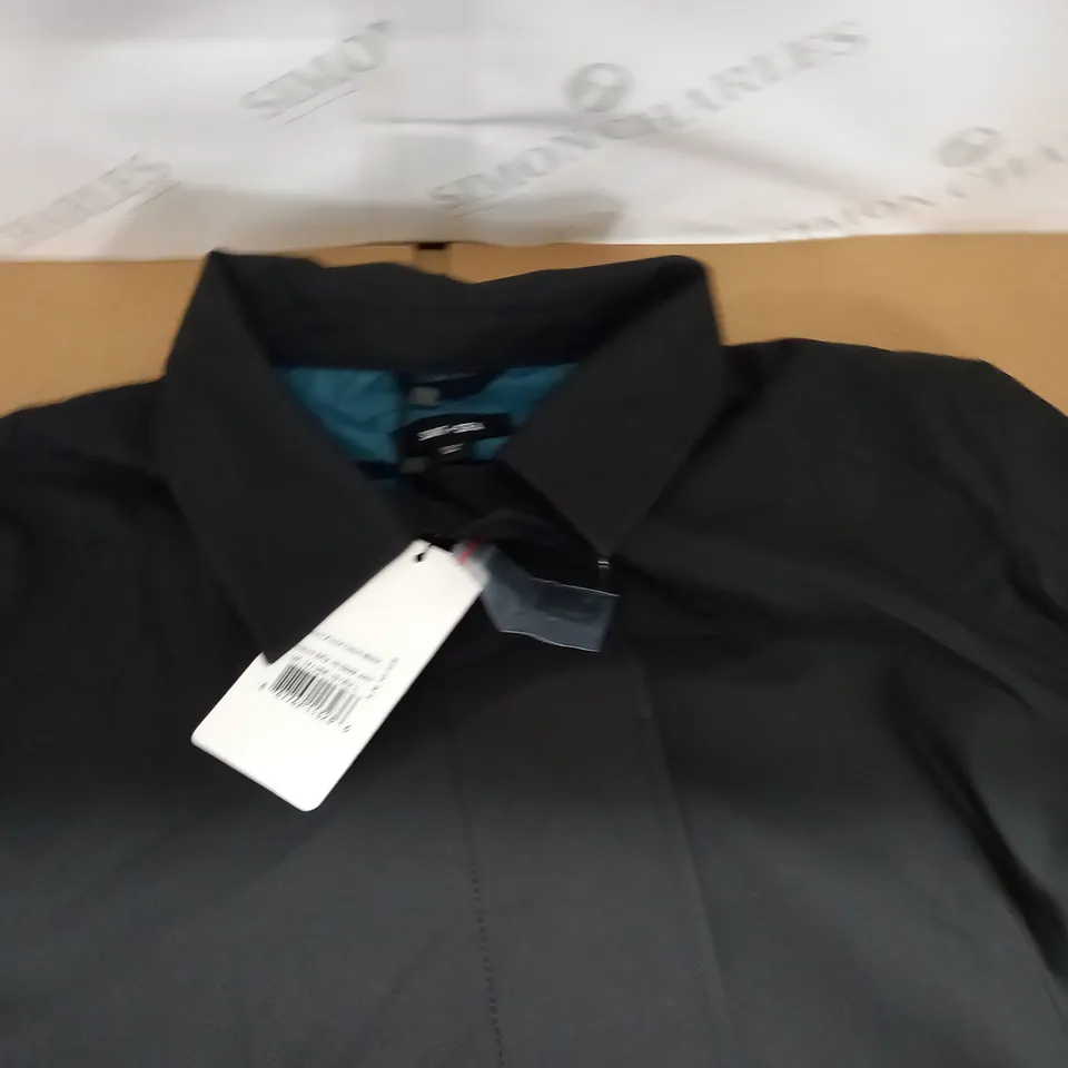 SAINT + SOFIA SHORT A-LINE TRENCH COAT - UK 14