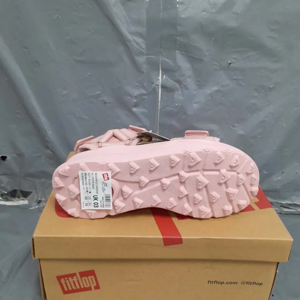 BOXED FITFLOP OUTDOOR SANDALS SIZE  UK 3 