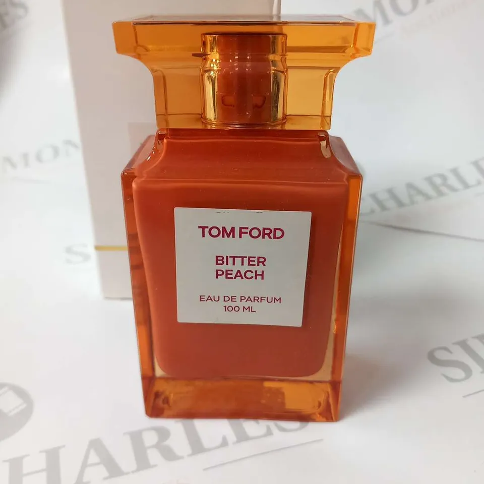 BOXED TOM FORD BITTER PEACH EAU DE PARFUM 100ML DEMONSTRATION TESTER