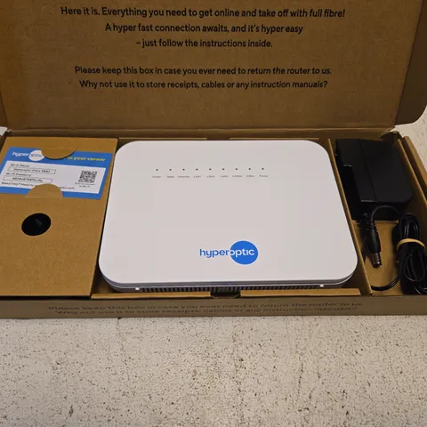 HYPEROPTIC FIBRE ROUTER – BOXED 