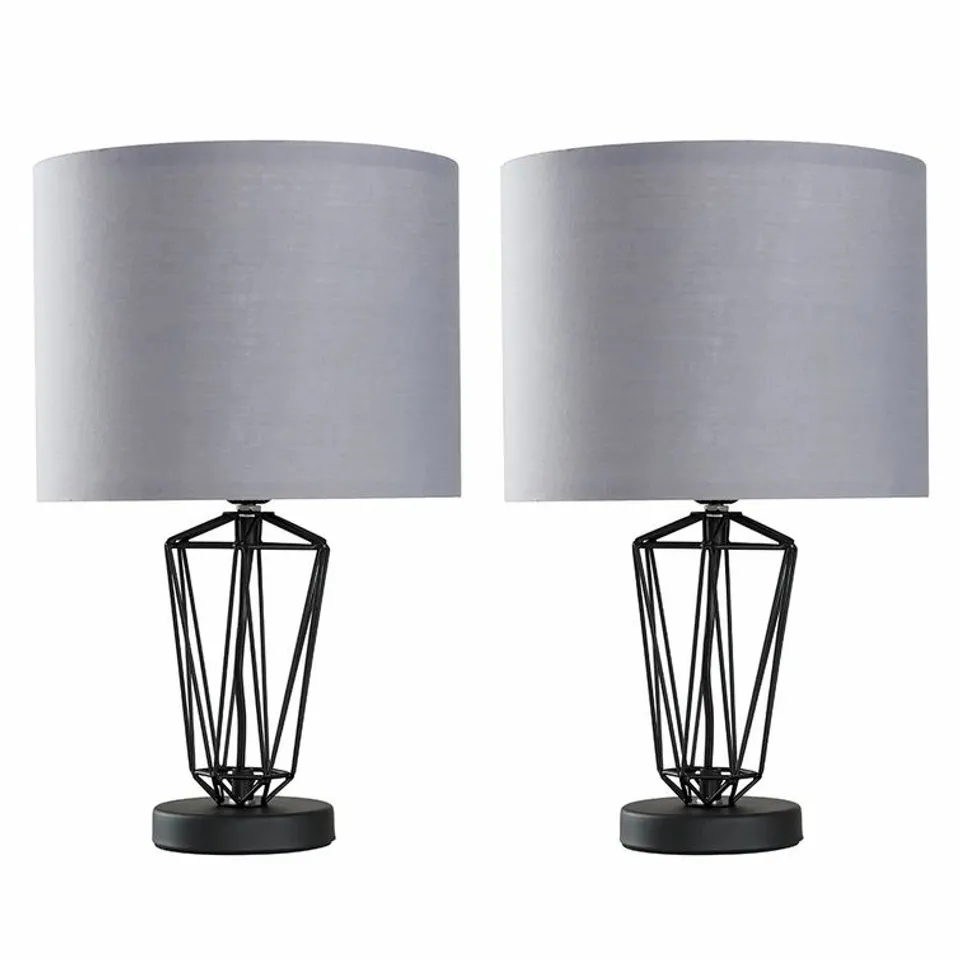 FOUCH 41CM TABLE LAMP SET