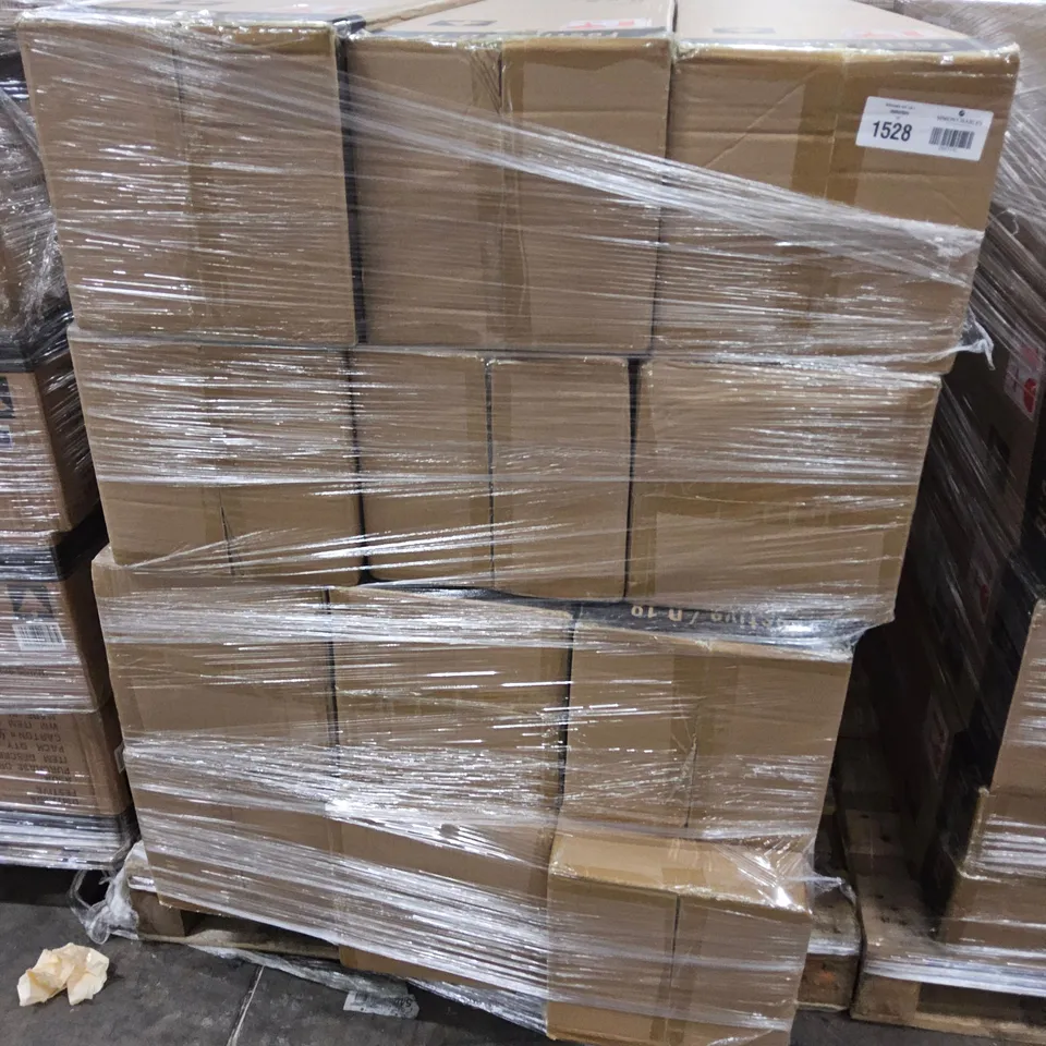 PALLET OF APPROXIMATELY 12 BRAND NEW BOXED 114cm SILVER TIPS TREE