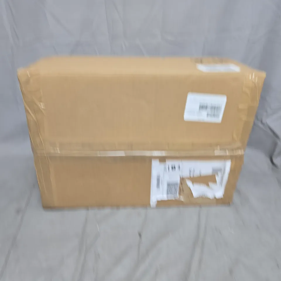 HOME STORIES PRE LIT SET OF 2 ROTATING GLASS CHRISTMAS TREE