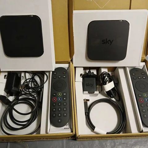 LOT OF 2 BOXED SKY TV BOXES