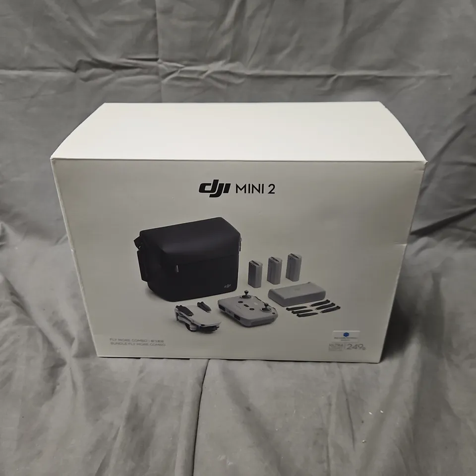 DJI MINI 2 DRONE WITH REMOTE CONTROLLER, BATTERIES & CHARGER – BOXED