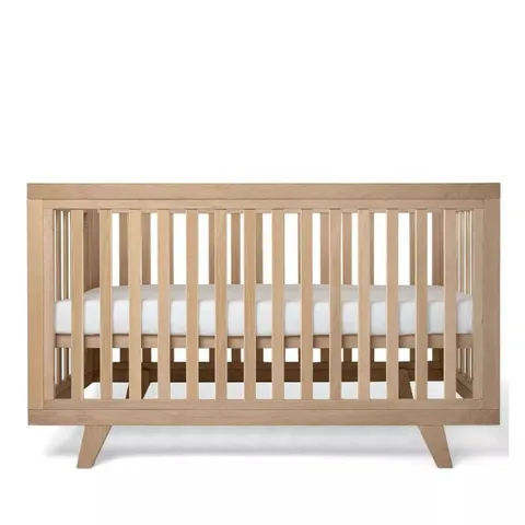BOXED CLAIR DE LUNE OAK COT BED (2 BOXES)