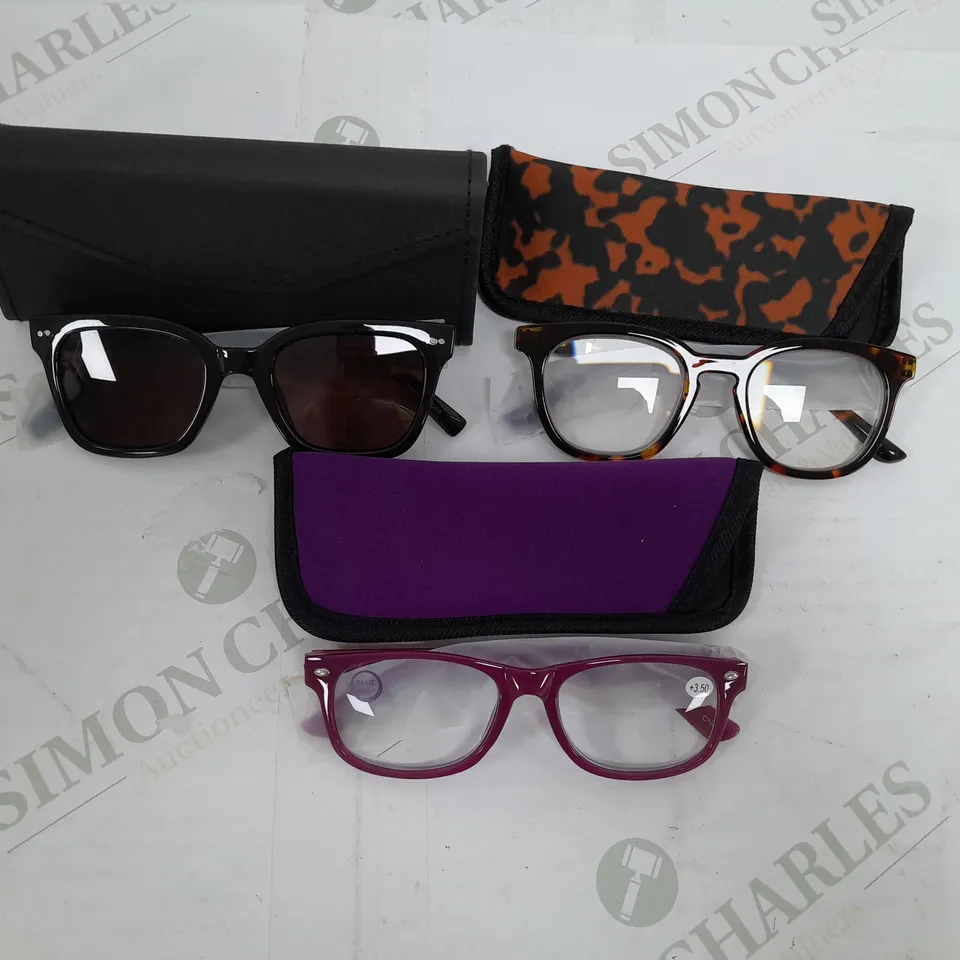 BOXED HUMMINGBIRD POLARISED SUNGLASSES & READER 3PC SET