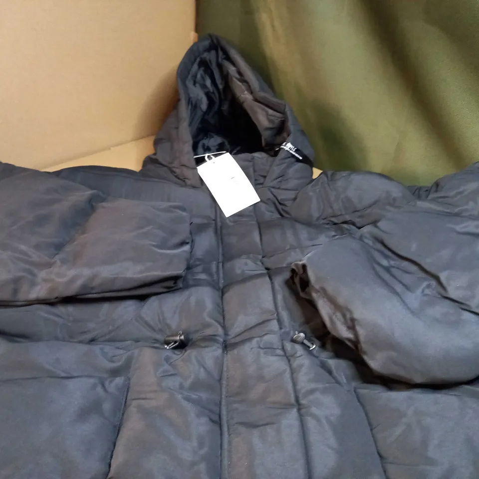 INTHESTYLE BLACK PUFFA COAT - SIZE 18