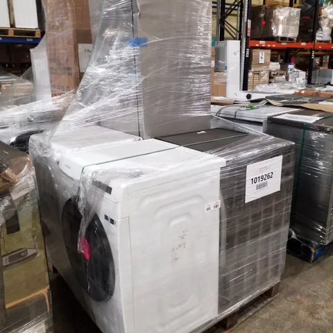 PALLET OF APPROXIMATELY 4 UNPROCESSED RAW RETURN WHITE GOODS TO INCLUDE