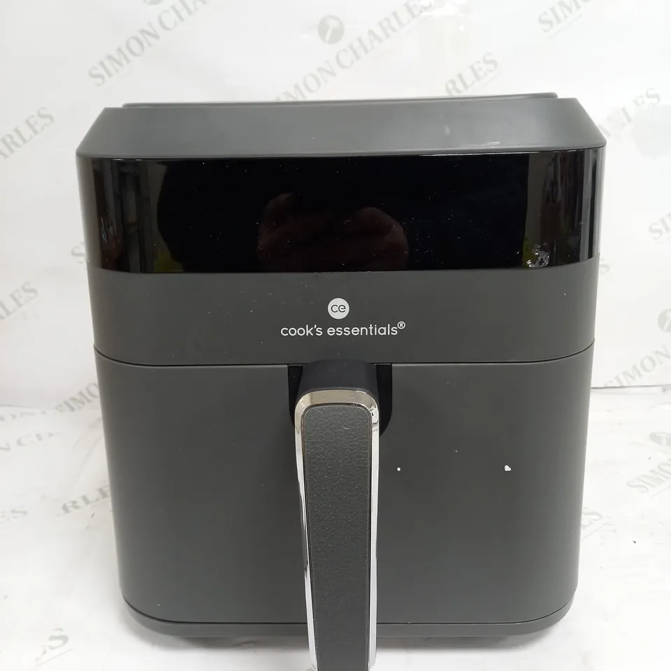BOXED COOK'S ESSENTIALS 5.8L AIR FRYER IN SLATE GREY