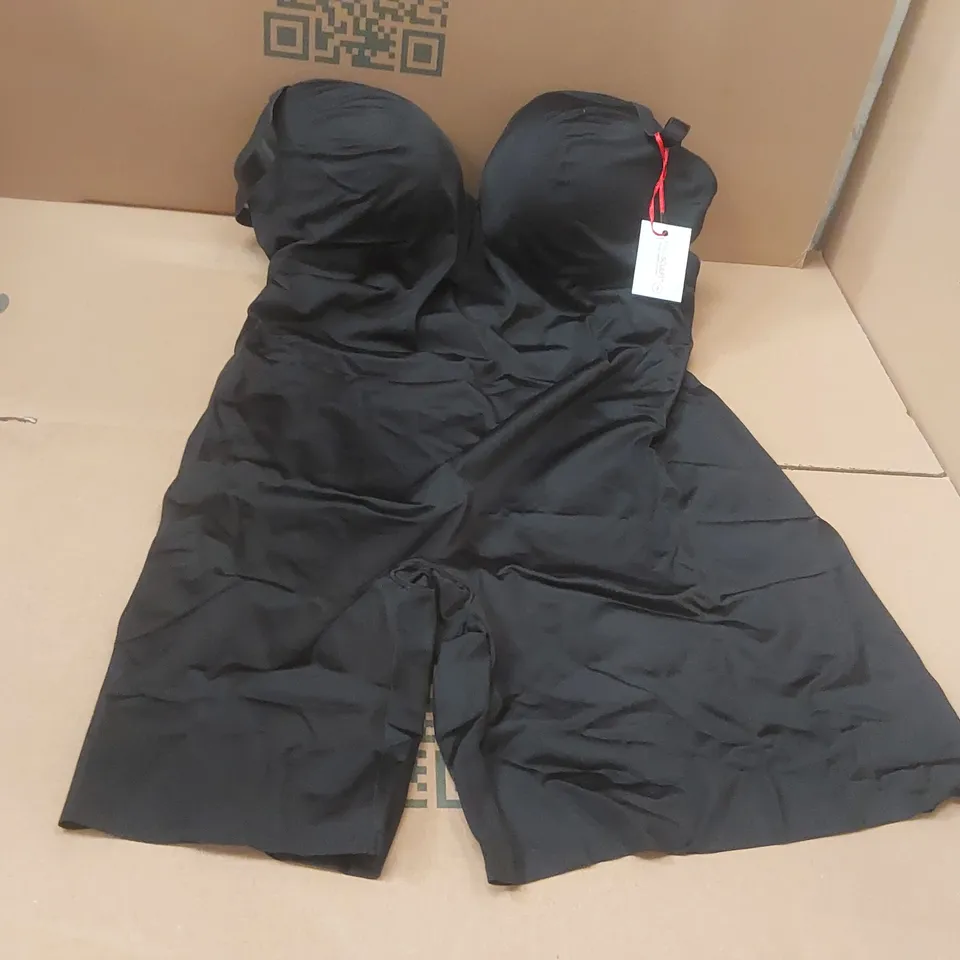 BOX CONTAINING APPROXIMATELY 10x BRAND NEW MAGISCULPT BLACK BODYSUITS - SIZE 46D