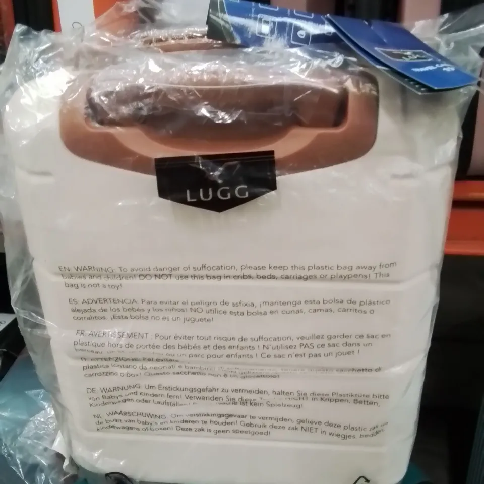 LUGG CABIN BAG  CREAM&BROWN