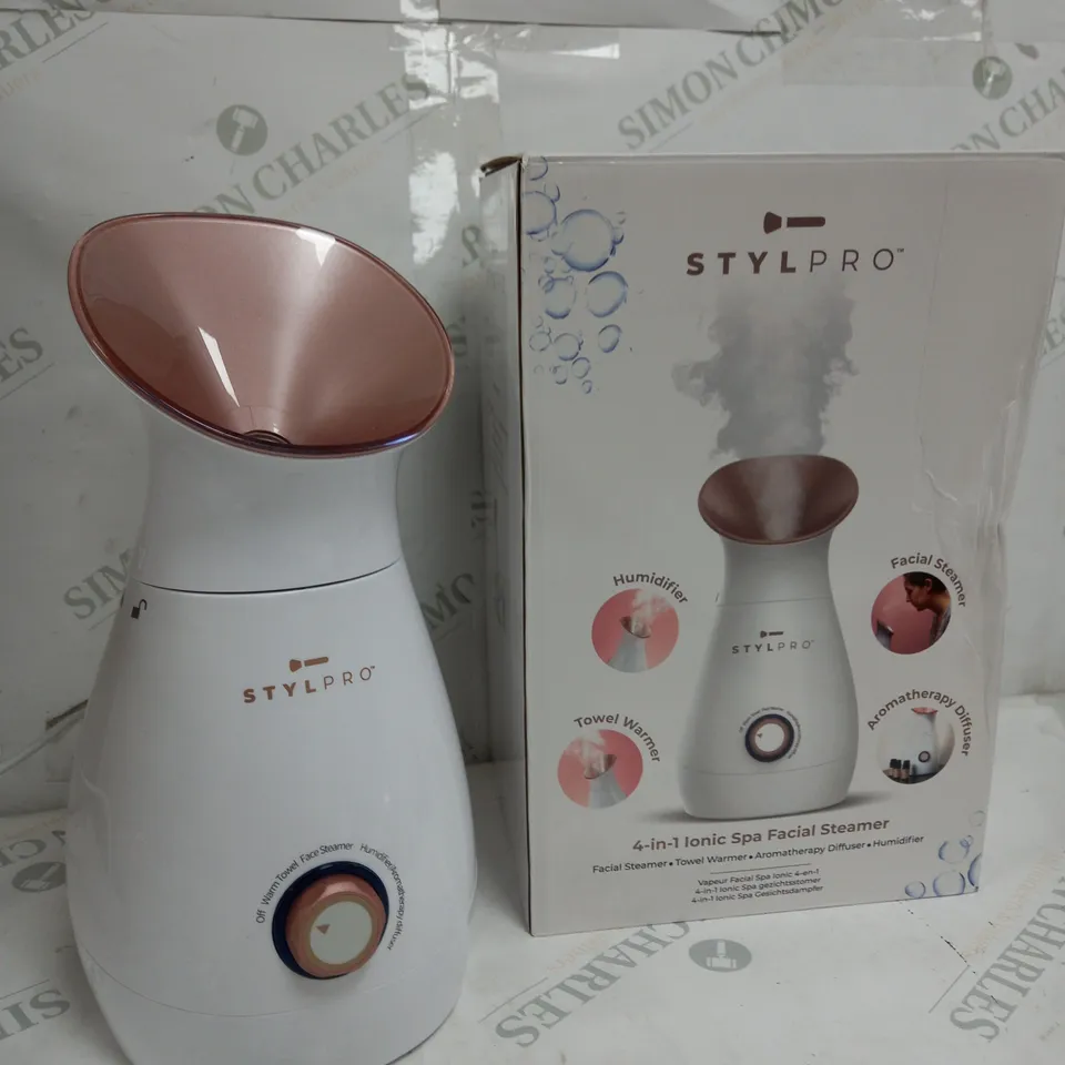 STYLPRO 4 IN 1 IONIC FACIAL STEAMER