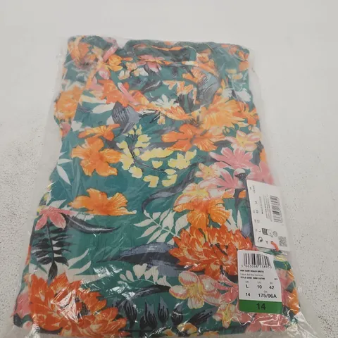 SUPERDRY MINI CAMI BEACH DRESS - BALI BLUE ANEMONE, UK 14