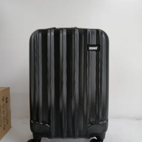 KONO 19IN HARD SHELL LUGGAGE – STYLE K1773-1L-BK, BLACK