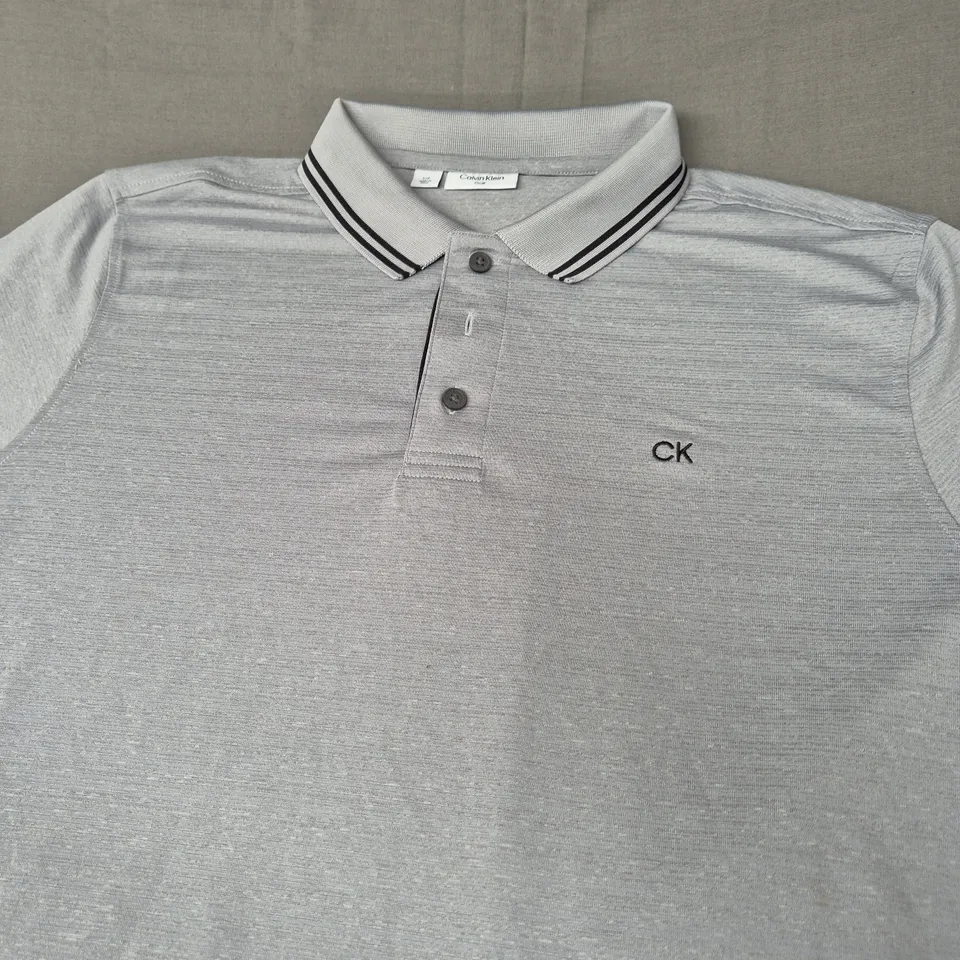 CALVIN KLEIN GOLF POLO SHIRT SIZE S