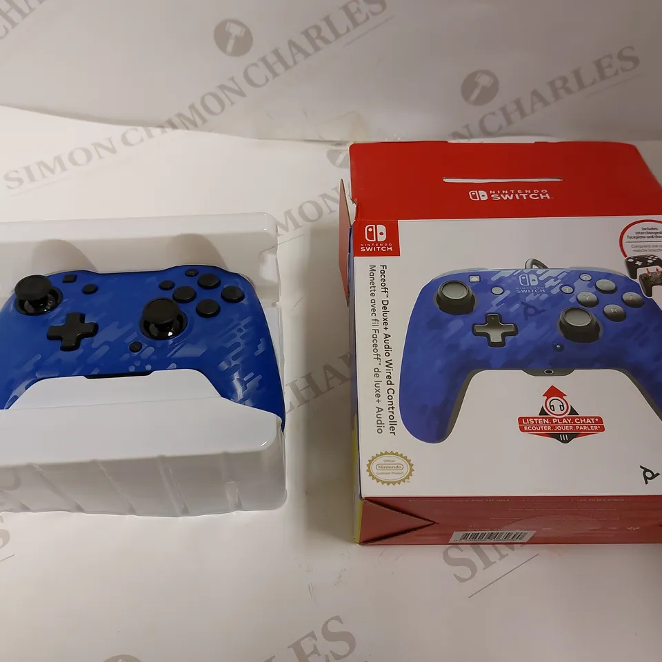 NINTENDO SWITCH PDPGAMING FACE OFF WIRED CONTROLLER 