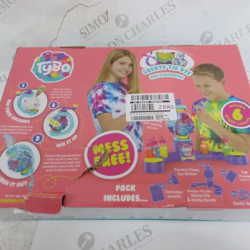 TYBO TIE DYE DESIGN STUDIO  RRP £19.99