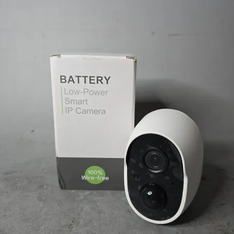 BOXED UNBRANDED BATTERY LOW POWER SMART IP CAMERA