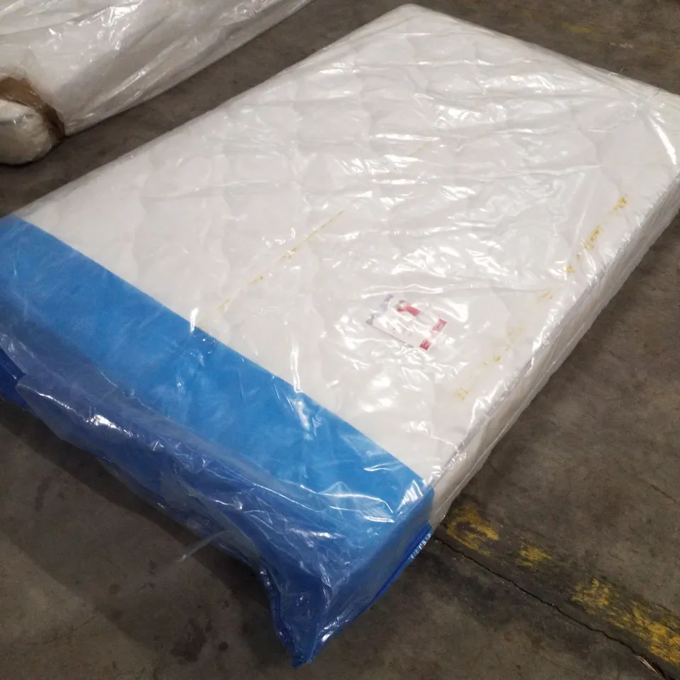 QUALITY BAGGED 120CM AIRSPRUNG MICRO QUILT SMALL DOUBLE MATTRESS RRP £209