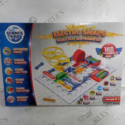 SCIENCE KIDZ ELECTRO SNAPS 188 EXPERIMENTS KIT - ELECTRONIC CIRCUIT SET
