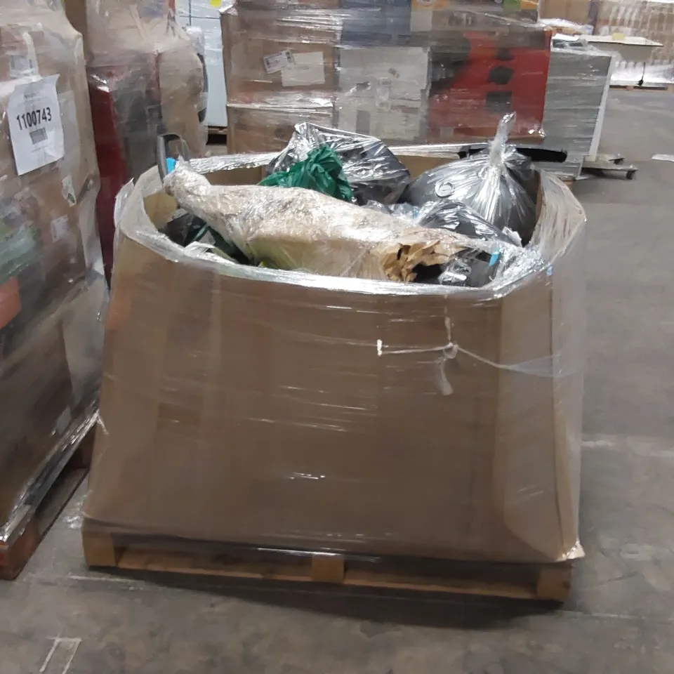 PALLET OF APPROXIMATELY 20 UNPROCESSED RAW RETURN HOUSEHOLD AND ELECTRICAL GOODS TO INCLUDE;