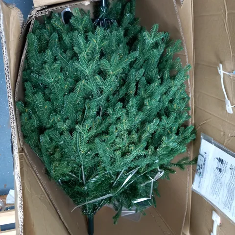 KELLY HOPPEN KENSINGTON FIR CHRISTMAS TREE - 7FT NATURAL - COLLECTION ONLY