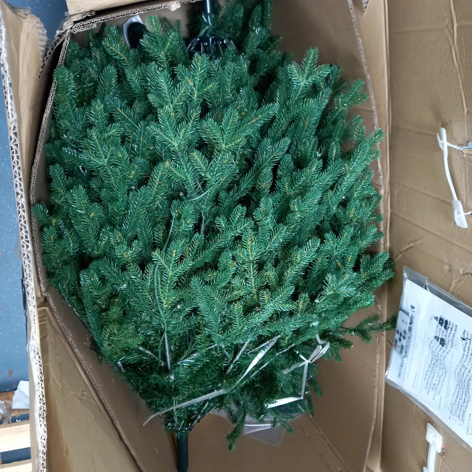 KELLY HOPPEN KENSINGTON FIR CHRISTMAS TREE - 7FT NATURAL - COLLECTION ONLY
