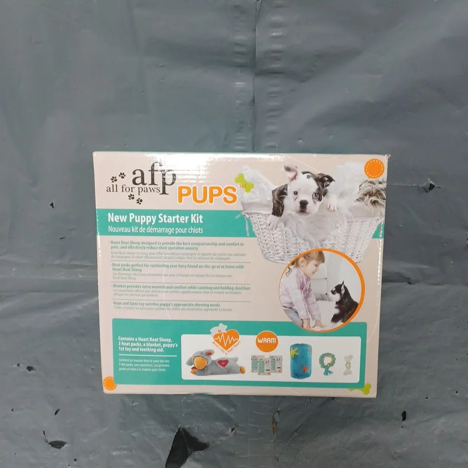 BOXED ALL FOR PAWS PUPPY STARTER KIT 