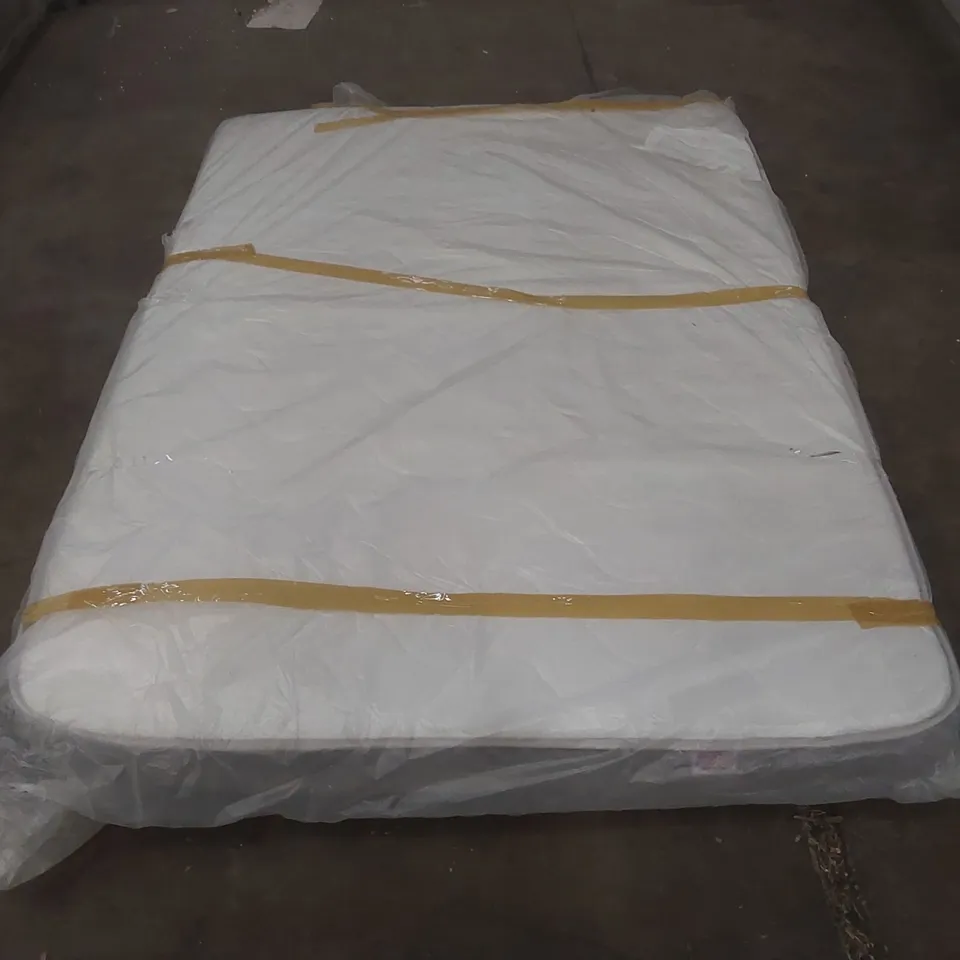 QUALITY BAGGED ASPIRE 4'6" DOUBLE MATTRESS 