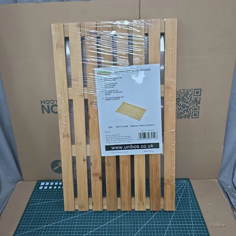 UNIBOS BATHROOM DUCK BOARD β BAMBOO, 60 Γ 37 Γ 2.8 CM