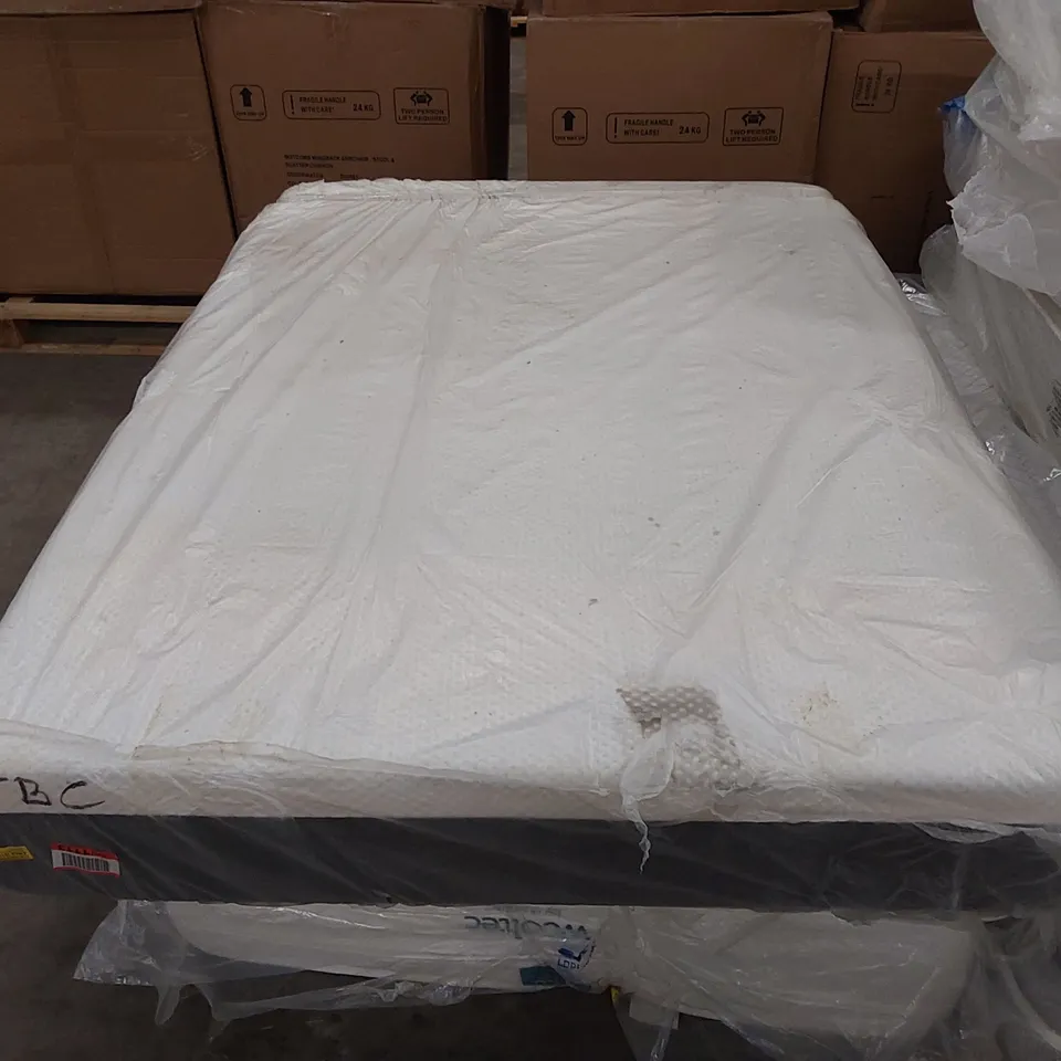 QUALITY BAGGED 4'6" DOUBLE SIZED EMMA PREMIUM MATTRESS 