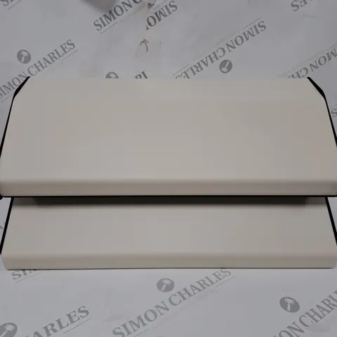 SET OF 2 METAL CABLE CASING UNITS
