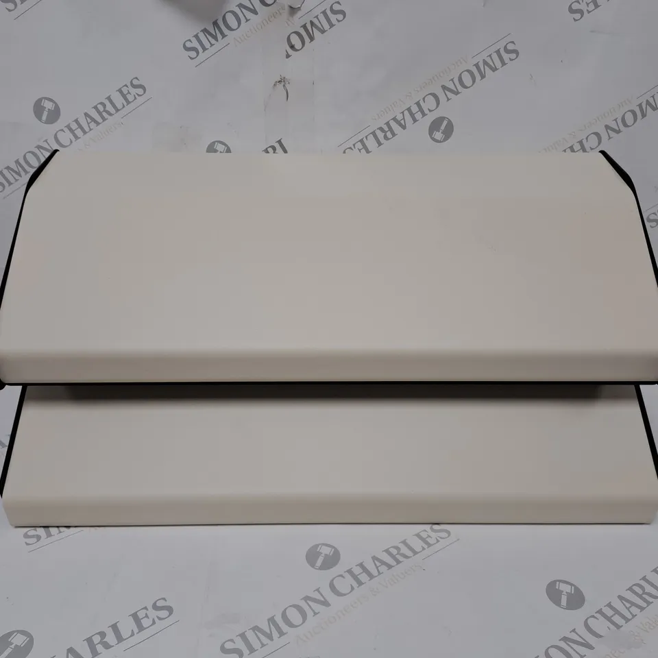 SET OF 2 METAL CABLE CASING UNITS
