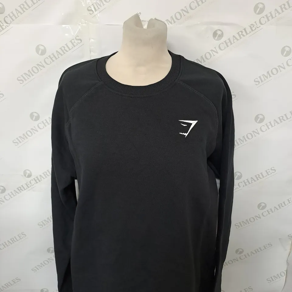 GYMSHARK LOGO SWEATSHIRT SIZE M